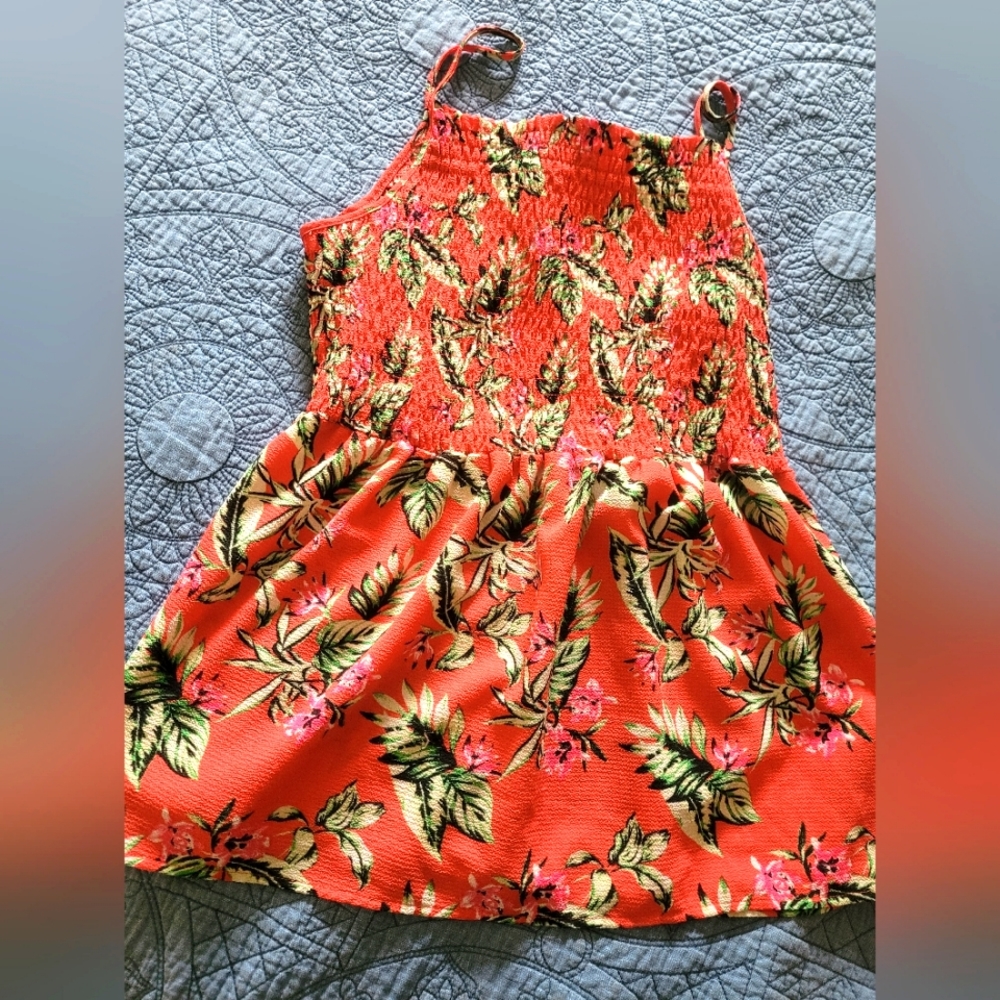 No Boundaries Smocked Babydoll Top